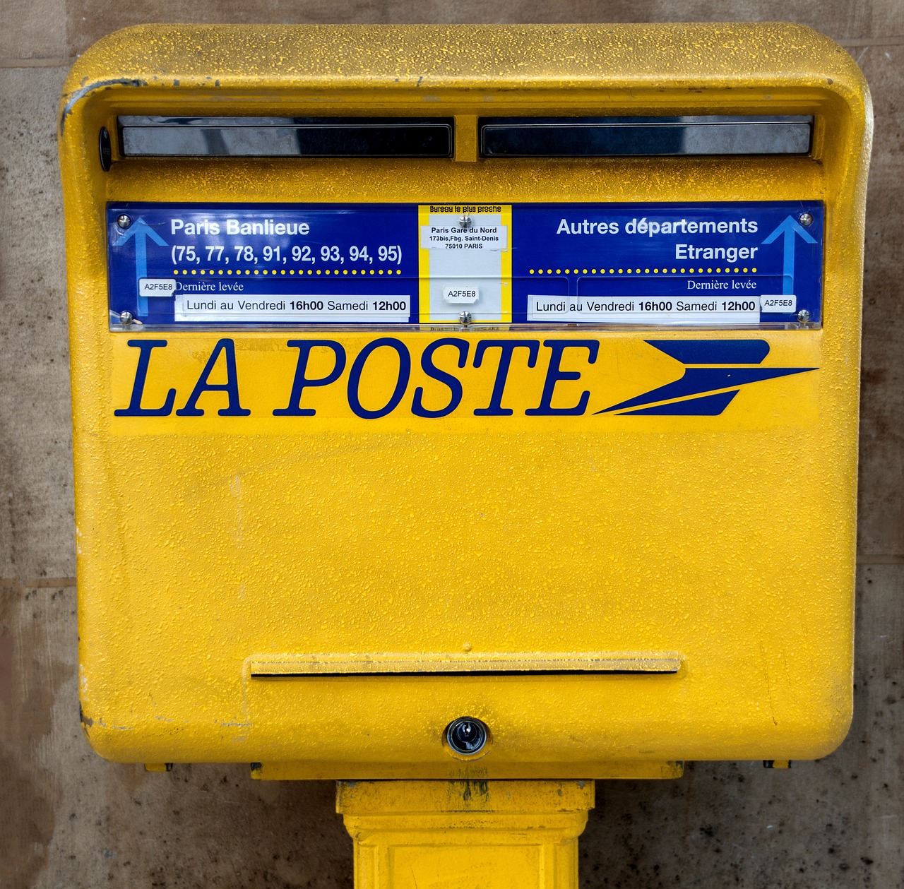 La Poste URL de suivi